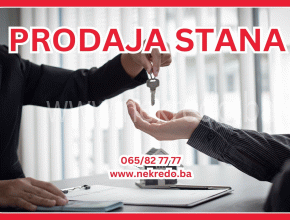 Stan - PRODAJA STANA (65,37 m2)  I GARAŽNO MJESTO (16,82 m2)  U DOBOJU - NOVOGRADNJA!!! 
 - Doboj